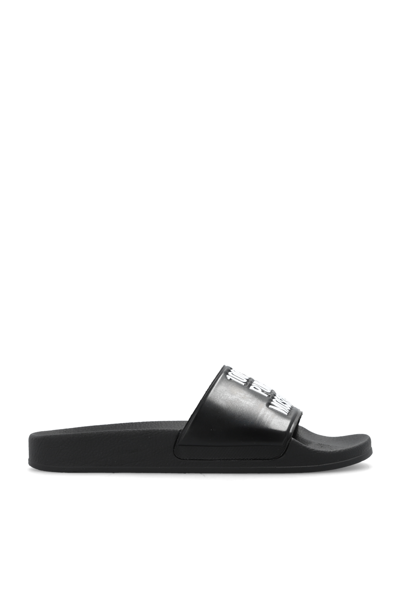 Mens deals moschino slides